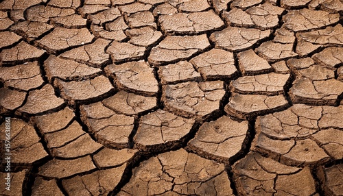 cracked dry soil texture