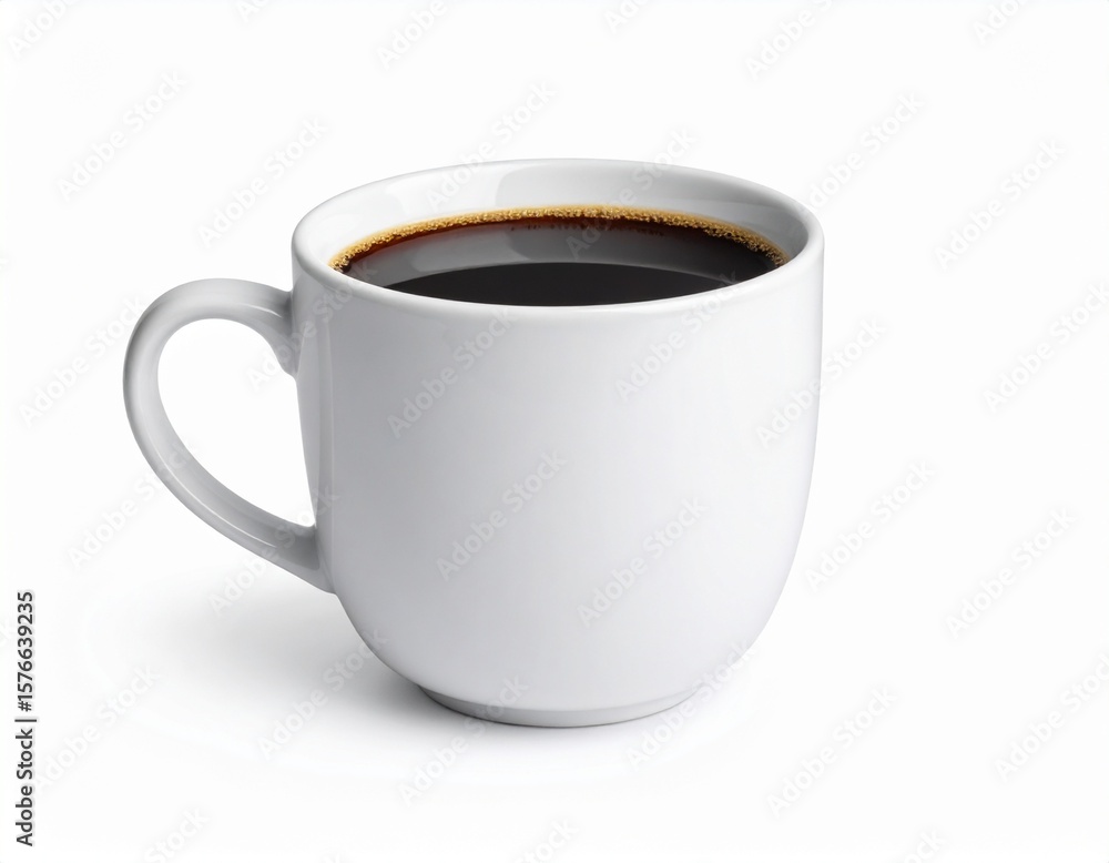 Obraz premium coffee cup isolated on white