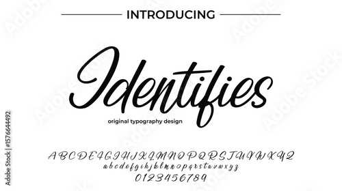Identifies - Elegant Script Font for Smooth Handwritten Design and Creative Typography