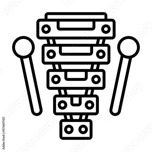 Xylophone Icon