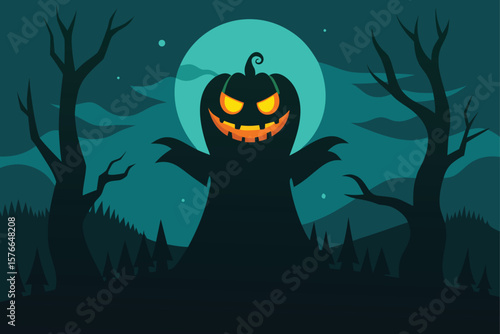 halloween spirit rising from jack o  lantern in e (1).eps