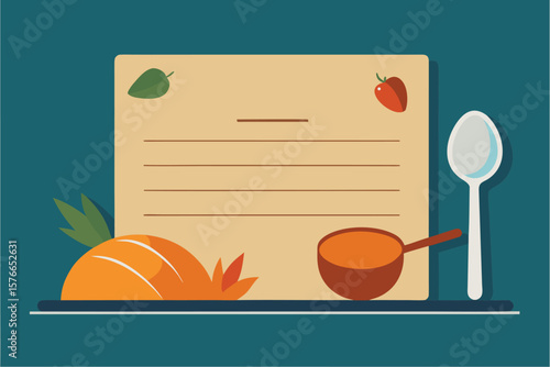  thanksgiving recipe card with step by step roast .eps