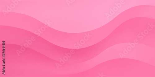 Soft pink abstract background with flowing wavy waves and smooth silk texture
