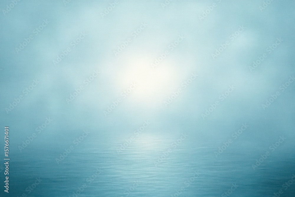 calm sea with soft ripples under a gentle bright sun shining through a misty blue sky, evoking a peaceful and serene atmosphere calm sea with soft ripples under a gentle bright sun shining through a misty blue sky, evoking a peaceful and serene atmosphere