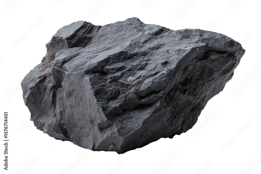 A large rock with a grey color A large rock with a grey color