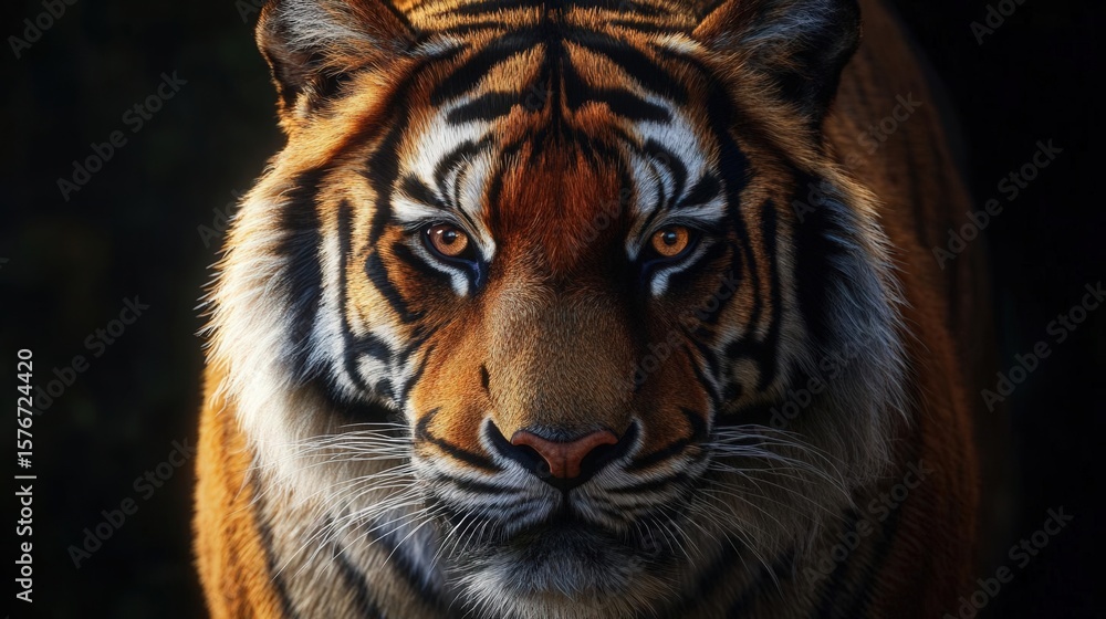 Fototapeta premium Tiger's Gaze