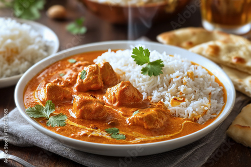 マイルドな甘みが特徴：バターチキンカレー