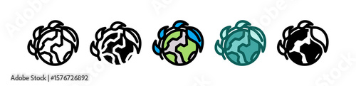 Ecology multiple icon