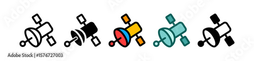 Satelite multiple icon