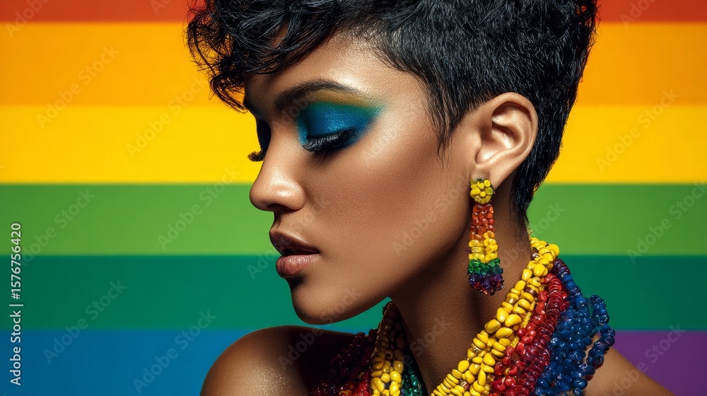 Naklejka premium LGBTQ+ beauty,