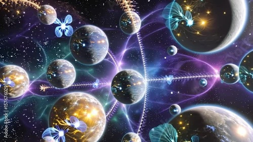 Rotating Planets in Cosmic Space