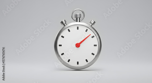 stopwatch on white background | High Definition