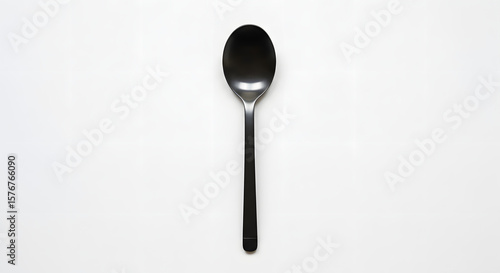 Spoon on white