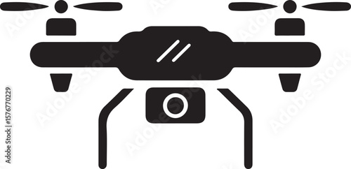 Modern Drone Silhouette

QuadCopter Flying Silhouette

Aerial Drone Vector Design

Remote Control Drone Illustration

Drone Photography Silhouette