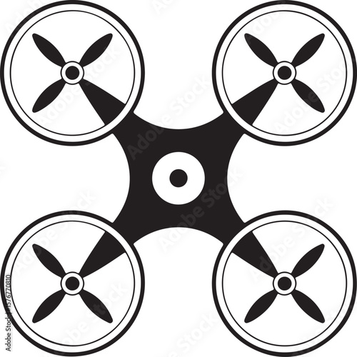 Modern Drone Silhouette

QuadCopter Flying Silhouette

Aerial Drone Vector Design

Remote Control Drone Illustration

Drone Photography Silhouette