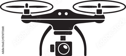 Modern Drone Silhouette

QuadCopter Flying Silhouette

Aerial Drone Vector Design

Remote Control Drone Illustration

Drone Photography Silhouette