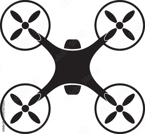 Modern Drone Silhouette

QuadCopter Flying Silhouette

Aerial Drone Vector Design

Remote Control Drone Illustration

Drone Photography Silhouette