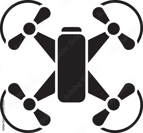 Modern Drone Silhouette

QuadCopter Flying Silhouette

Aerial Drone Vector Design

Remote Control Drone Illustration

Drone Photography Silhouette