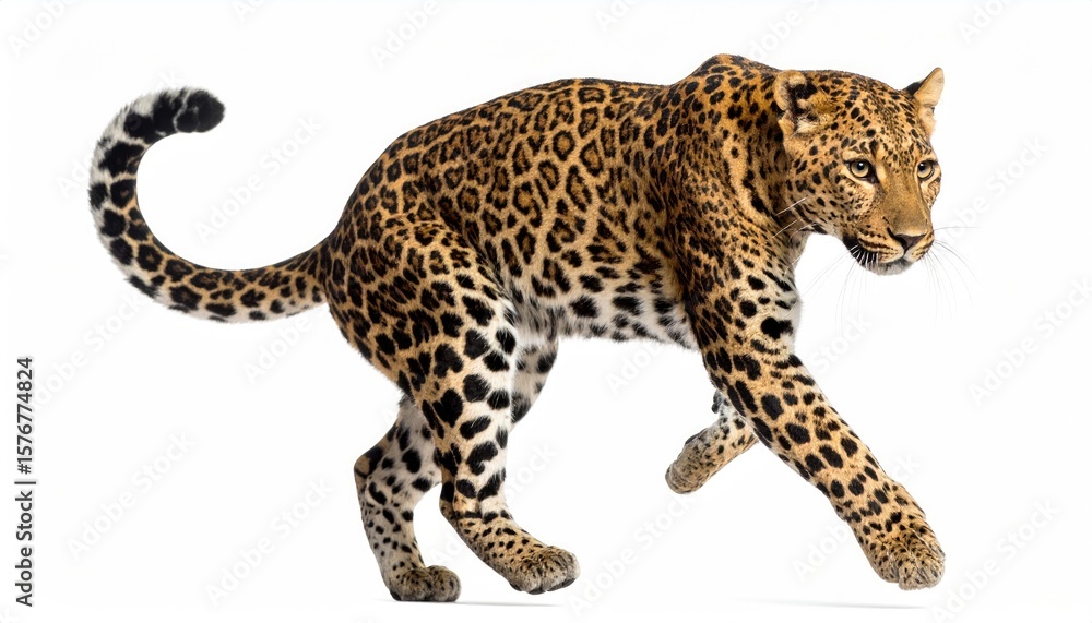 Fototapeta premium Leopard in action