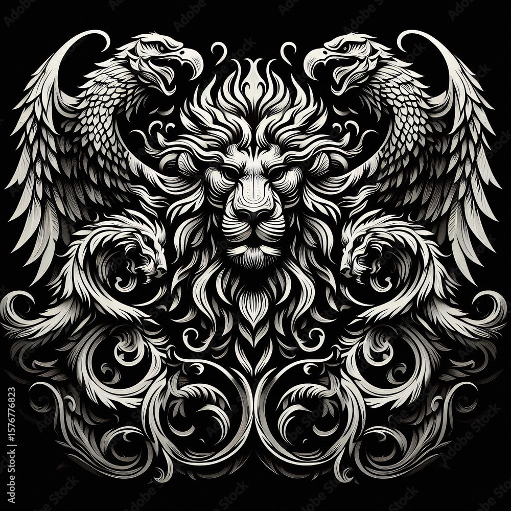 Fototapeta premium Chimera Shadow Puppet 4