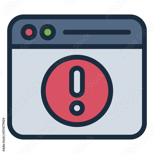 problem detection filled line icon for design solution
