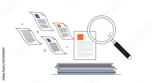Analyzing data documents through magnification for insightful information discovery and strategic decision making