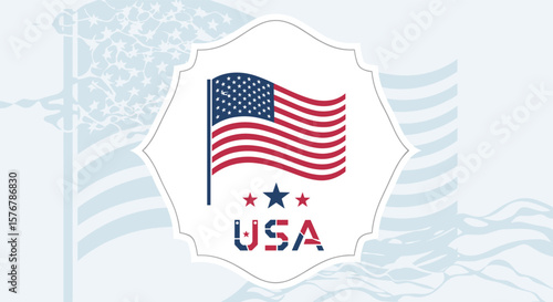 Celebrating american independence day with patriotic decorations and festive traditions honoring the nation