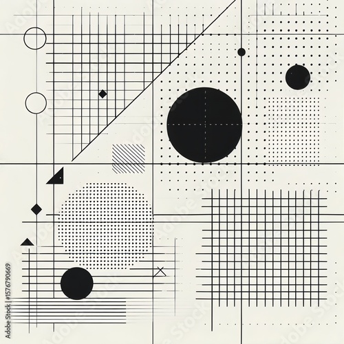 black and white abstract background