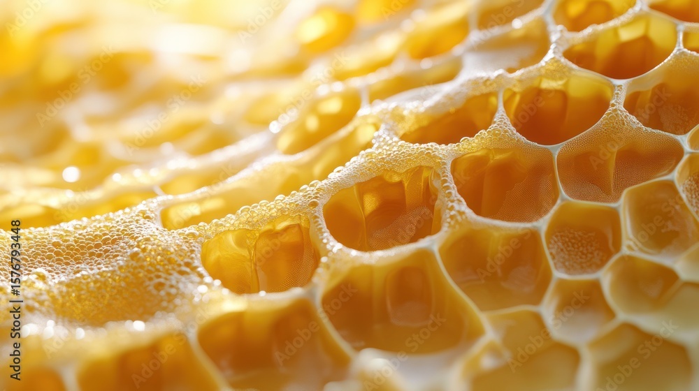 Honeycomb close-up texture, natural detail, delicious Honeycomb close-up texture, natural detail, delicious