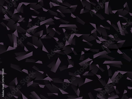 abstract forged carbon fiber vector with randomly arranged dark purple and black fragments, creating a modern and futuristic texture.