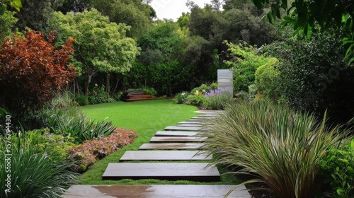 Serene Stone Path