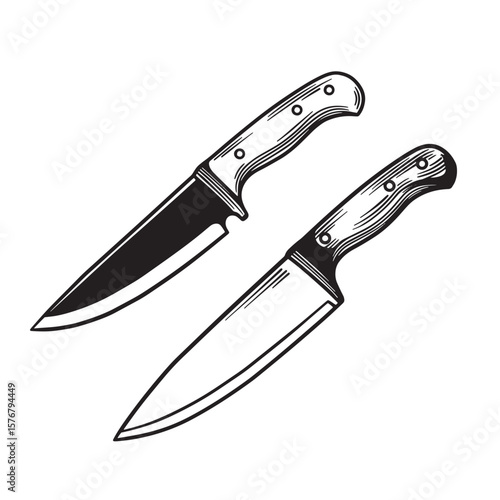 Sharp kitchen knives with wooden handles knife kitchen knife
