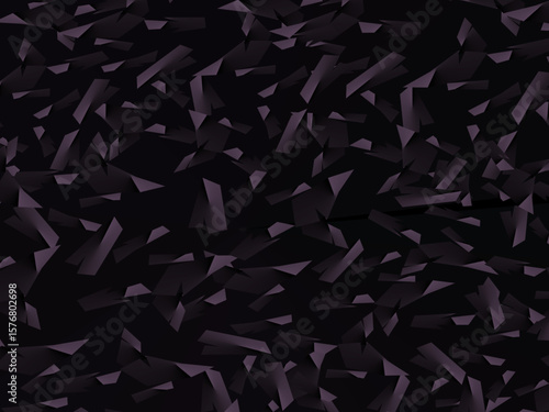abstract forged carbon fiber vector with randomly arranged dark purple and black fragments, creating a modern and futuristic texture.