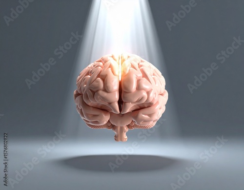 Deep Focus Futuristic Brain 