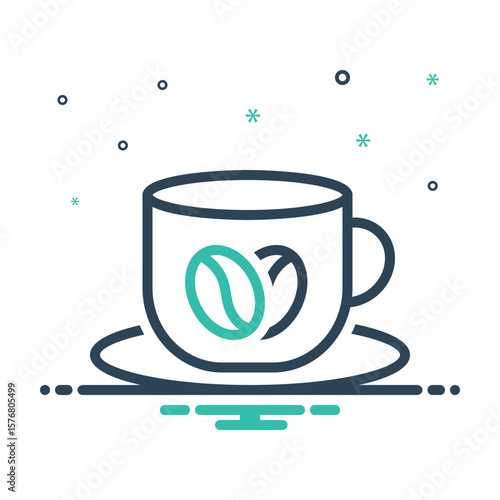 Mix icon for coffee
