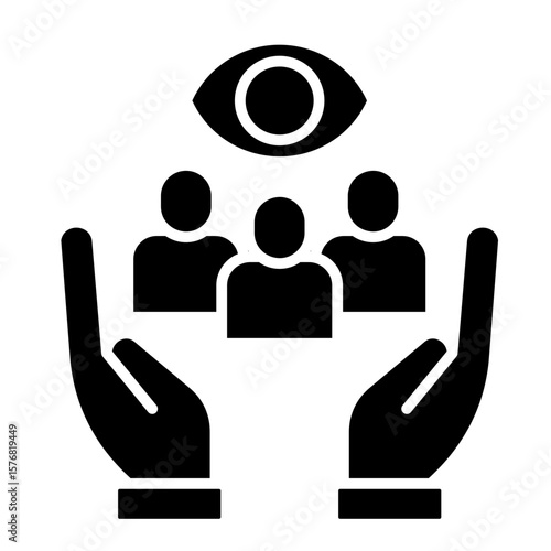 Social Awareness  Icon Element For Design
