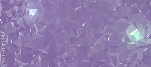 Abstract background Purple polygon pattern low poly triangle shape, geometric background with lowpoly background