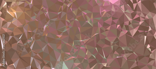 Abstract background Purple dark polygon pattern low poly triangle shape, geometric background with lowpoly background