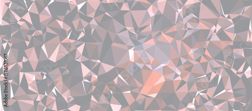 Abstract background dark color polygon pattern low poly triangle shape, geometric background with lowpoly background