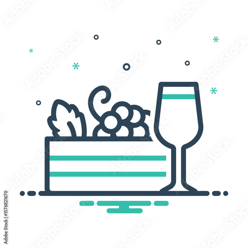 Mix icon for wine