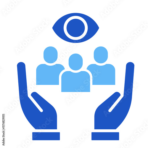 Social Awareness  Icon Element For Design
