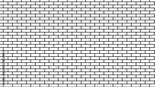 white brick wall texture for background usage as a backdrop design, seamless building cement concrete wall grunge background.