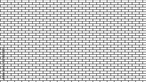 white brick wall texture for background usage as a backdrop design, seamless building cement concrete wall grunge background.