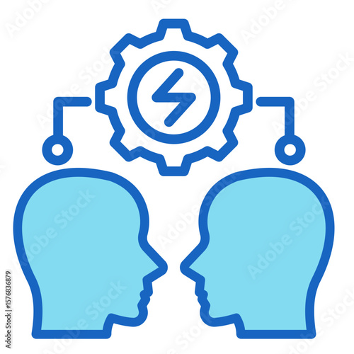 Conflict Resolution  Icon Element For Design
