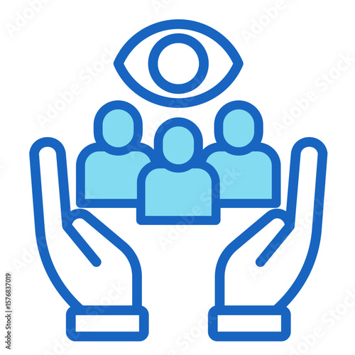 Social Awareness  Icon Element For Design
