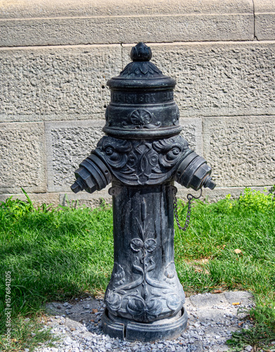 Wallpaper Mural Old metal water hydrant on the street Torontodigital.ca