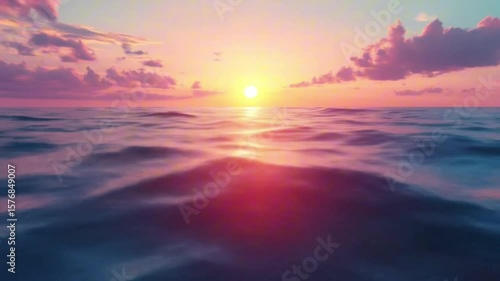 sunset over the sea videos