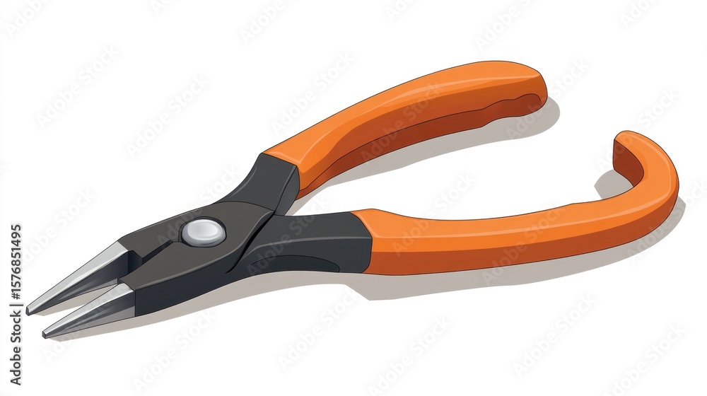 Pliers tool illustration Pliers tool illustration