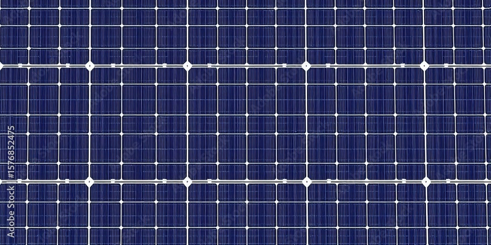 Seamless vector pattern of grey line monocrystalline solar panels,  grey,  sustainable