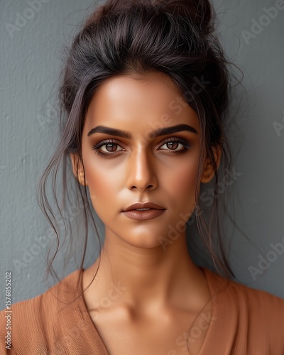 A sophisticated portrait fe...